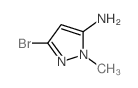 3-Bromo-1-methyl-1H-pyrazol-5-amine Structure