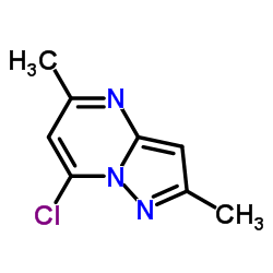 7-Chloro-2,5-diMethylpyrazolo[1,5-a]pyriMidine structure