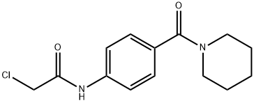 2-氯-N-[4-(哌啶-1-基羰基)苯基]乙酰胺图片