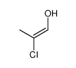 (Z)-2-chloroprop-1-en-1-ol Structure