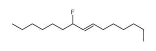 9-fluoropentadec-7-ene Structure