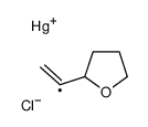 chloro-[1-(oxolan-2-yl)ethenyl]mercury结构式