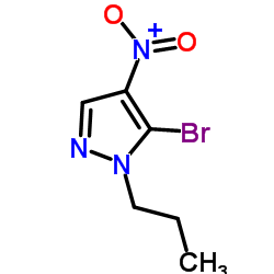 5-Bromo-4-nitro-1-propyl-1H-pyrazole structure