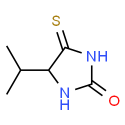 2-Imidazolidinone,4-(1-methylethyl)-5-thioxo-(9CI)结构式
