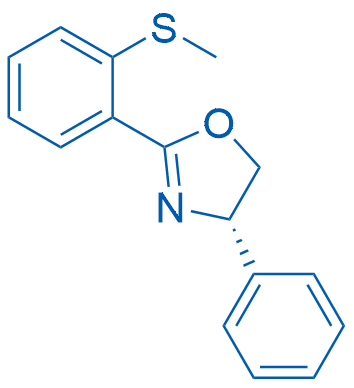 (S)-2-(2-(甲硫基)苯基)-4-苯基-4, 5-二氢恶唑图片