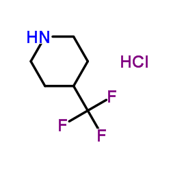 4-(三氟甲基)哌啶盐酸盐结构式