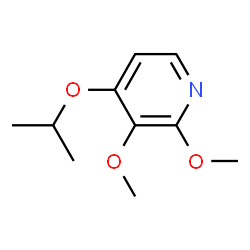 Pyridine, 2,3-dimethoxy-4-(1-methylethoxy)- (9CI) structure