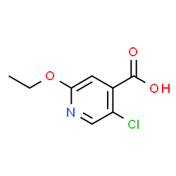 5-Chloro-2-ethoxypyridine-4-carboxylic acid结构式