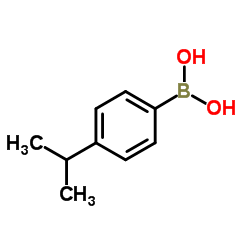 4-Isopropylphenylboronic acid structure