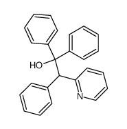 1,1,2-triphenyl-2-pyridin-2-yl-ethanol结构式