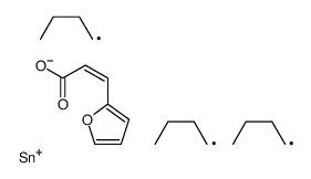 tributylstannyl 3-(furan-2-yl)prop-2-enoate结构式