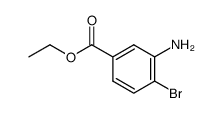 3-氨基-4-溴苯甲酸乙酯结构式