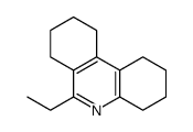 6-ethyl-1,2,3,4,7,8,9,10-octahydrophenanthridine结构式