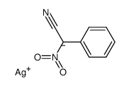 silver phenylcyanomethylenenitronate Structure