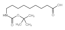 9-((tert-Butoxycarbonyl)amino)nonanoic acid Structure