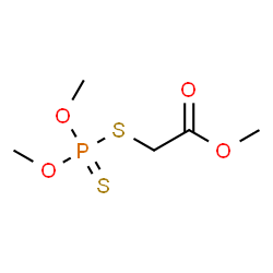 Methyl (Dimethoxyphosphinothioylthio)-Acetate structure