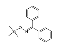 benzophenone oxime O-trimethylsilyl ether Structure