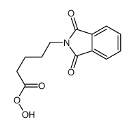 5-(1,3-dioxoisoindol-2-yl)pentaneperoxoic acid Structure