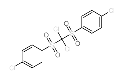 1-chloro-4-[dichloro-(4-chlorophenyl)sulfonyl-methyl]sulfonyl-benzene结构式