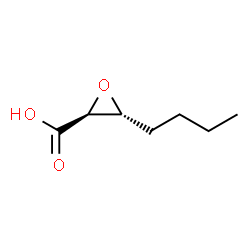 Oxiranecarboxylic acid, 3-butyl-, trans- (9CI)结构式