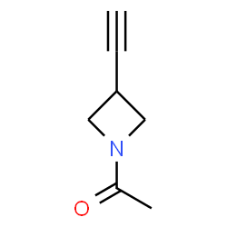 1-(3-ethynylazetidin-1-yl)ethan-1-one结构式