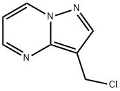 3-(氯甲基)-吡唑并[1,5-A]嘧啶结构式