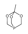 4-methyl-3,5,8-trioxa-1-phosphabicyclo[2.2.2]octane Structure