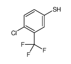 4-CHLORO-3-TRIFLUOROMETHYL-BENZENETHIOL Structure