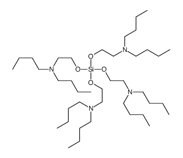 tetrakis[2-(dibutylamino)ethyl] silicate Structure