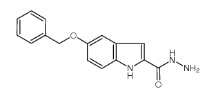 5-(BENZYLOXY)-1H-INDOLE-2-CARBOHYDRAZIDE structure