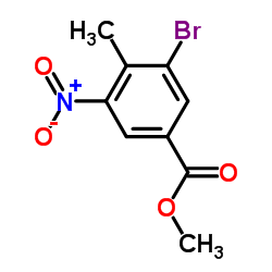 Methyl 3-bromo-4-methyl-5-nitrobenzoate picture