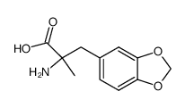 2-amino-3-benzo[1,3]dioxol-5-yl-2-methyl-propionic acid Structure