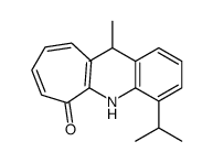 2-[2,6-di(propan-2-yl)anilino]cyclohepta-2,4,6-trien-1-one Structure