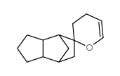 1,2,3,3',3a,4,4',6,7,7a-decahydrospiro[4,7-methano-5H-indene-5,2'-[2H]pyran]结构式