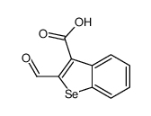 2-Formylbenzo[b]selenophene-3-carboxylic acid结构式