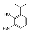 Phenol, 2-amino-6-(1-methylethyl)- (9CI) structure