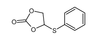 4-phenylsulfanyl-1,3-dioxolan-2-one Structure