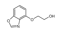 2-(1,3-benzoxazol-4-yloxy)ethanol结构式