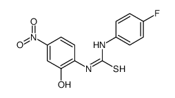 1-(4-Fluorophenyl)-3-(2-hydroxy-4-nitrophenyl)thioure结构式
