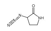 3-Azido-2-pyrrolidinon结构式