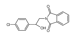 2-[(2R)-2-(4-chlorophenyl)-2-hydroxyethyl]isoindole-1,3-dione Structure