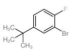 2-溴-4-(叔丁基)-1-氟苯结构式