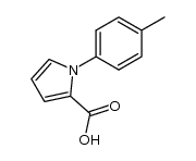 1-(4-methylphenyl)-1H-pyrrole-2-carboxylic acid结构式
