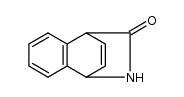 1,4-dihydro-1,4-(epiminomethano)naphthalen-9-one Structure