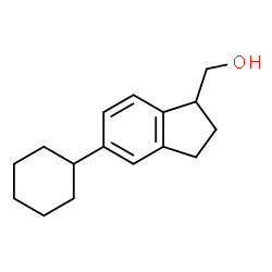 (-)-5-Cyclohexyl-1-indanmethanol结构式