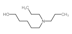 5-(dipropylamino)pentan-1-ol structure