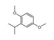 1,4-dimethoxy-2-isopropylbenzene Structure
