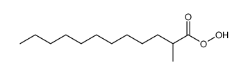 acide methyl-2 peroxydodecanoique结构式