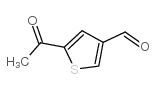 5-乙酰噻吩-3-甲醛结构式
