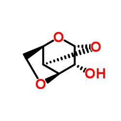 1,4:3,6-Dianhydro-α-D-glucopyranose结构式